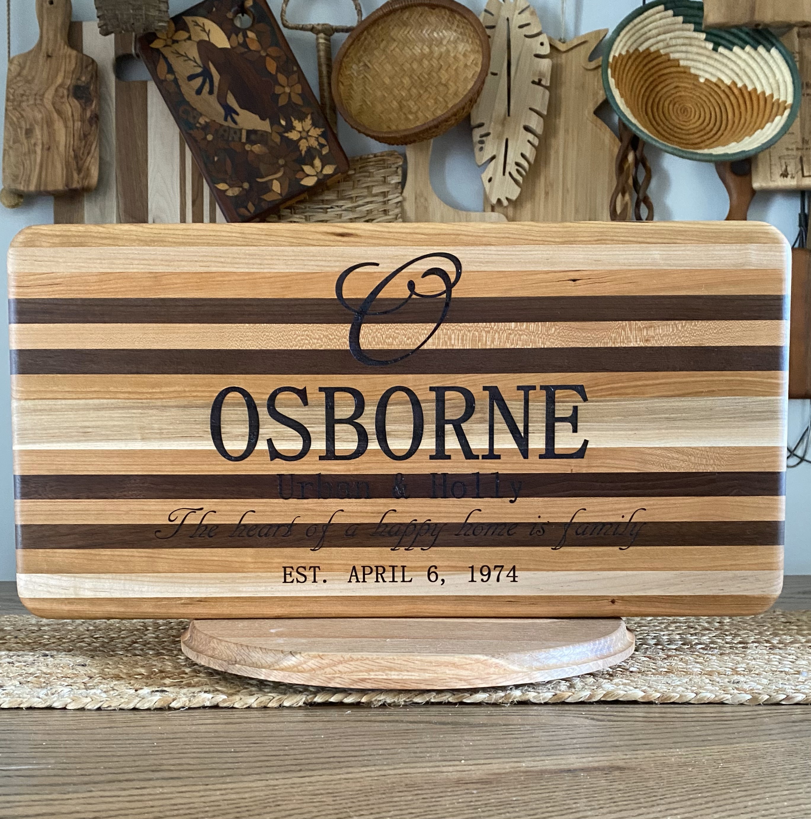 Personalized Cutting Board