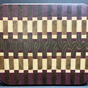 Rectangle Woven Wood Cutting Board