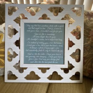 Wood Frame Decor