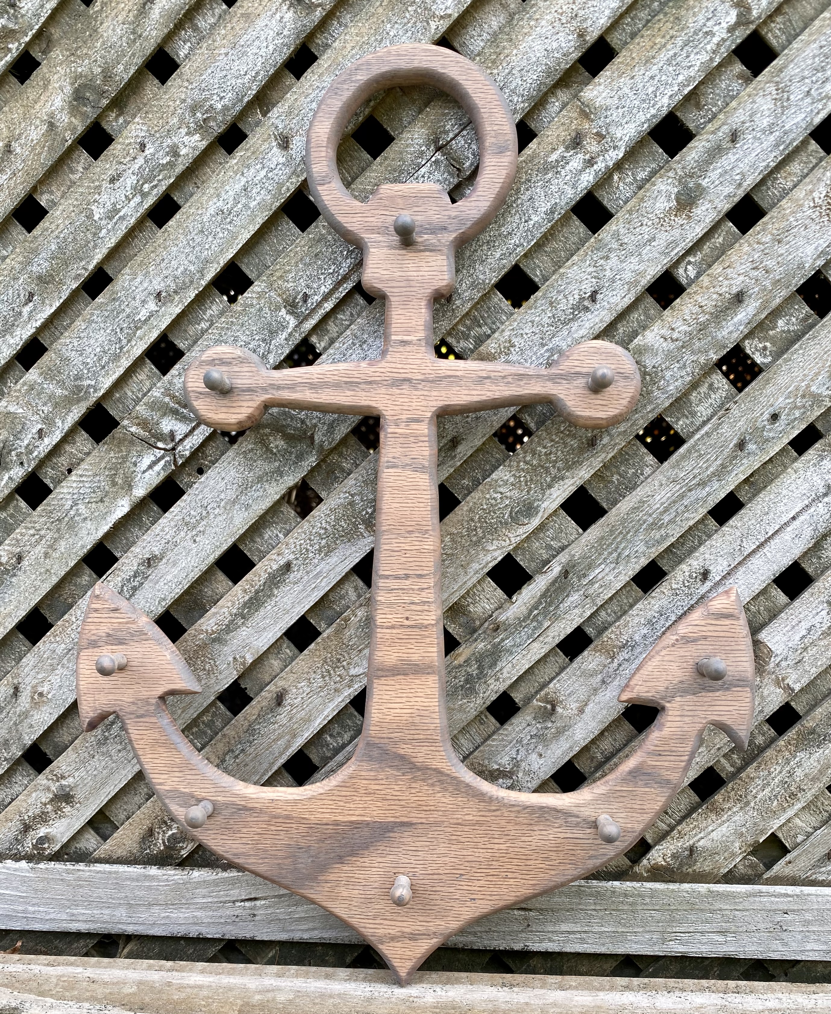 Wood Anchor Decor